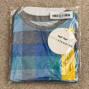 NIB Little Sleepies Buffalo Check PJs 💤
